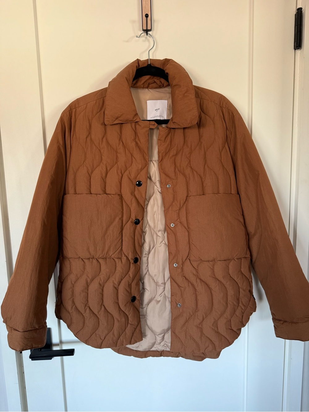 Mango Quilted Puffer Jacket